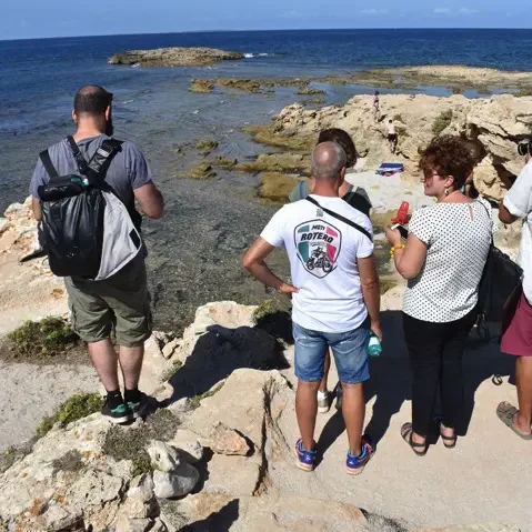 Scogliera Educational tour Monteprama e Sinis Eccom